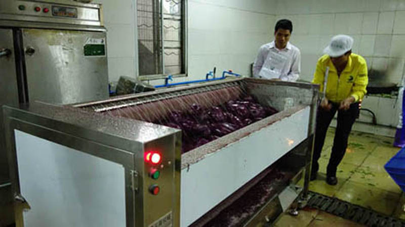 Nuestra empresa suministra equipos de pelado y corte para una empresa coreana.