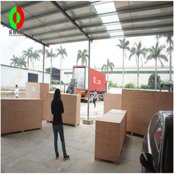 Equipo de procesamiento de frutas y verduras.