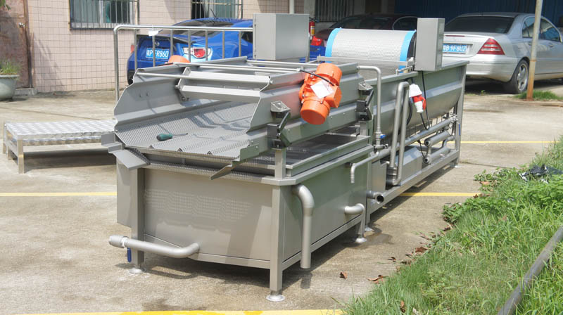 l&iacute;nea de lavado de vegetales
