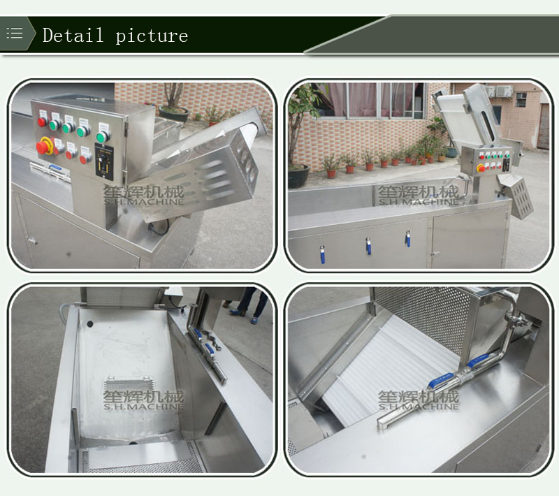 Purificador de agua con limpiador vegetal.