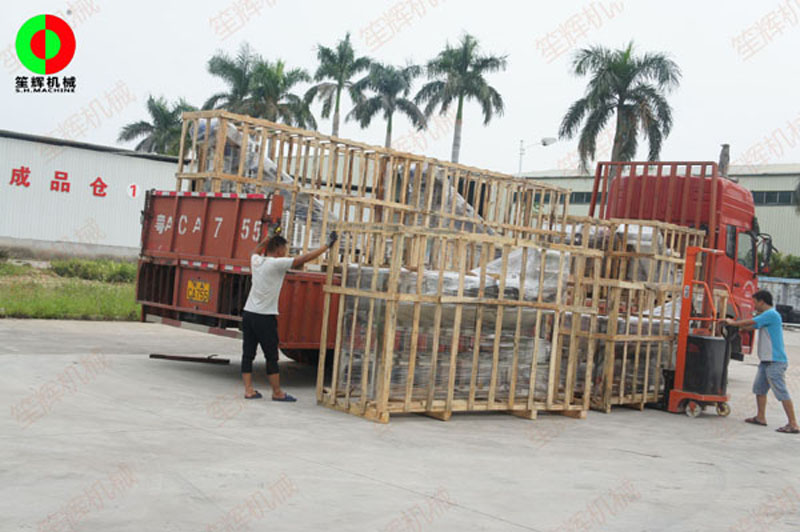 El Sr. Li de Vietnam orden&oacute; la lavadora y el polipasto de corrientes de Foucault