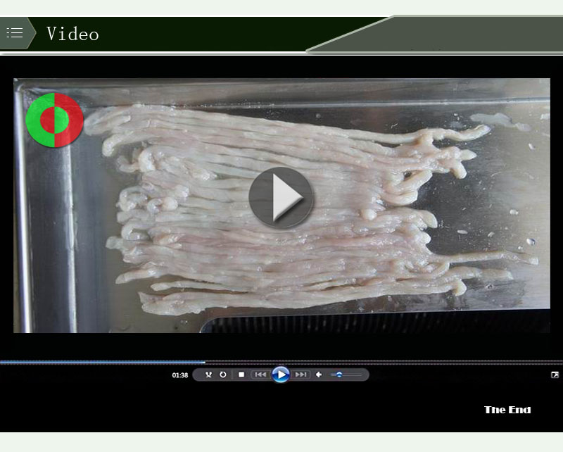 M&aacute;quina cortadora de carne trituradora