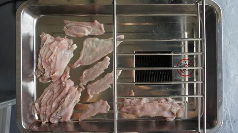 cortadora el&eacute;ctrica de alimentos