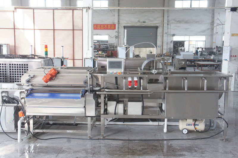 V&oacute;rtice industrial ozono fruta y amp; m&aacute;quina de lavado de verduras