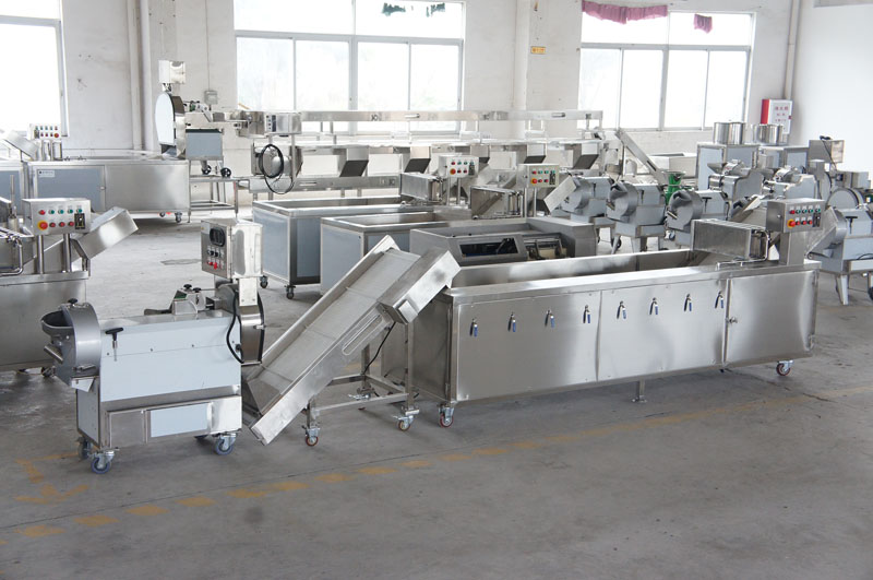 equipo de procesamiento de vegetales