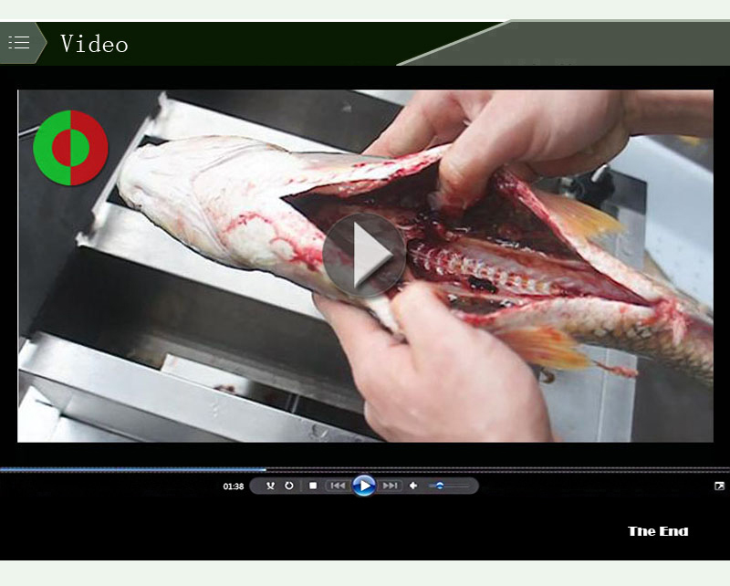 m&aacute;quina descalcificadora de pescado