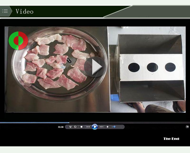 cortadora de carne peque&ntilde;a