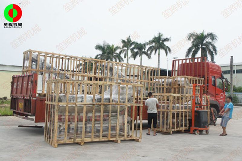 El Sr. Li de Vietnam orden&oacute; la lavadora y el polipasto de corrientes de Foucault 2