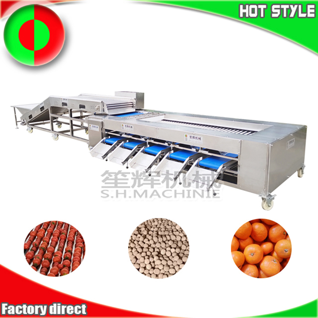 Máquina clasificadora automática de frutas, clasificadora de tomates cherry, clasificadora de patatas, máquina clasificadora de arándanos