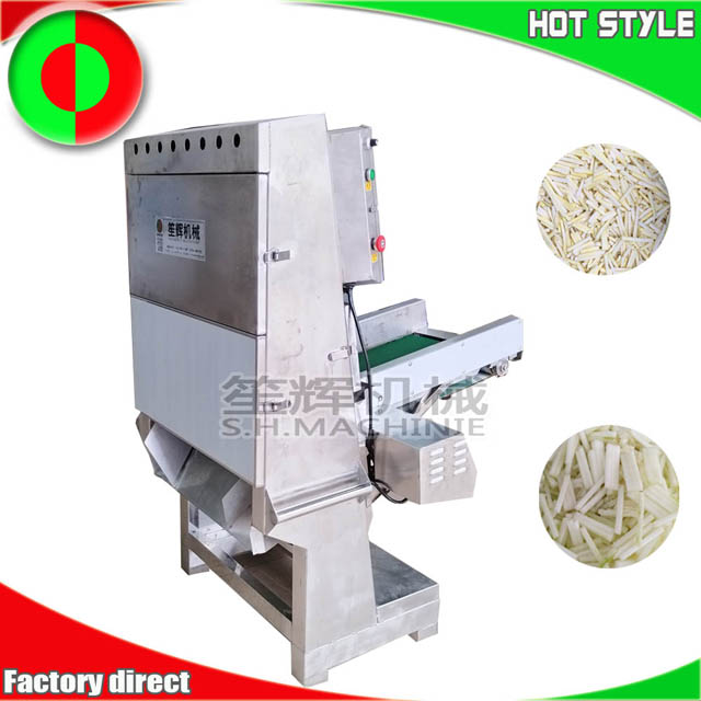 Máquina automática de corte de brotes de bambú máquina de corte de melón de invierno máquina de corte de equipos de alimentos de cocina máquina de corte