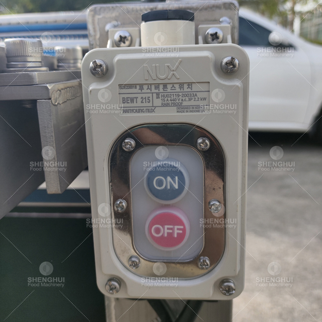 Máquina automática para cortar piel de pescado; equipo de procesamiento de productos del mar; cortadora de piel de pescado.