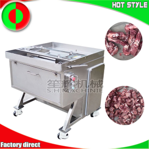 Equipo automático para cortar costillas, cortador de cubos de carne, máquina cortadora de costillas de cerdo