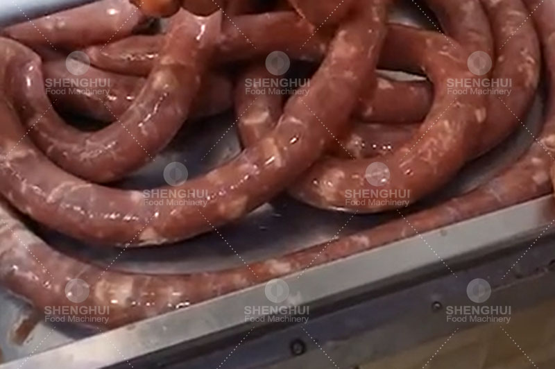m&aacute;quina de llenado de salchichas