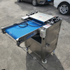 Máquina automática para cortar piel de pescado; equipo de procesamiento de productos del mar; cortadora de piel de pescado.