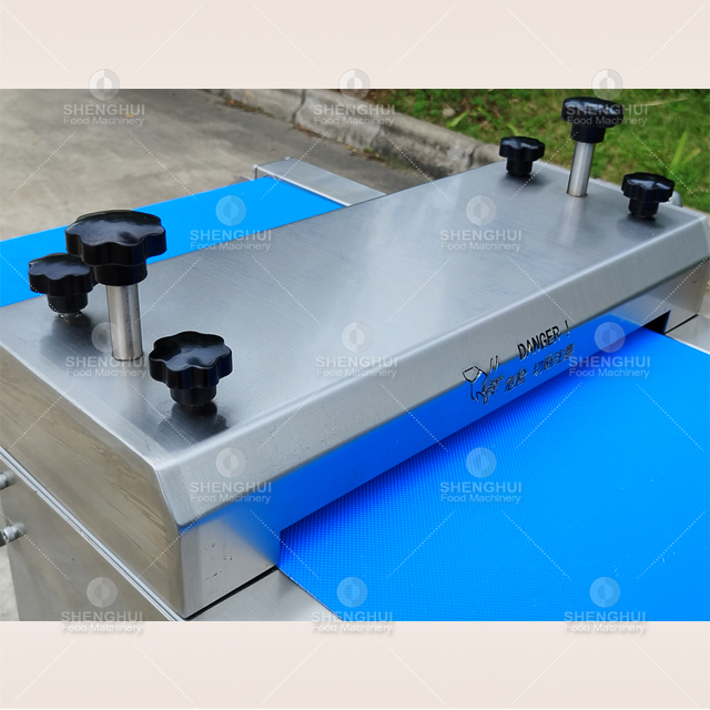 Máquina automática para cortar flores de calamar, máquina para cortar pescado y carne, cortadora de flores de sepia.
