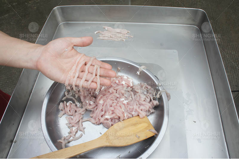 maquinaria de procesamiento de carne