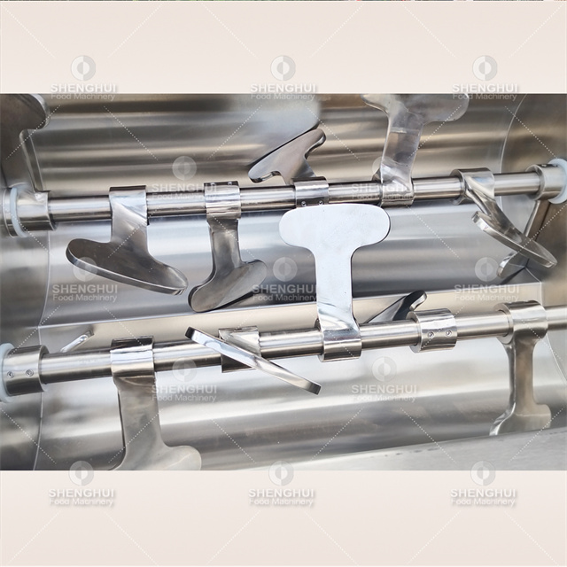 Licuadora de carne automática, máquina mezcladora de alimentos, equipo mezclador de relleno de carne, mezclador tipo canal