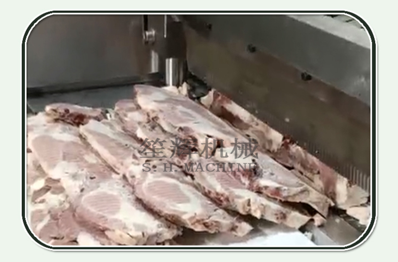 cortadora de carne congelada