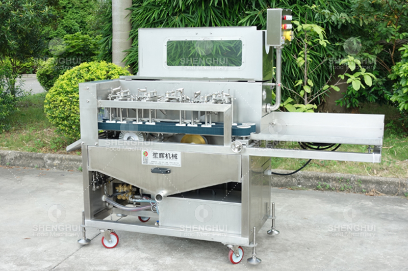 Equipo de limpieza de despojos de peces