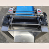 Máquina automática para cortar piel de pescado; equipo de procesamiento de productos del mar; cortadora de piel de pescado.