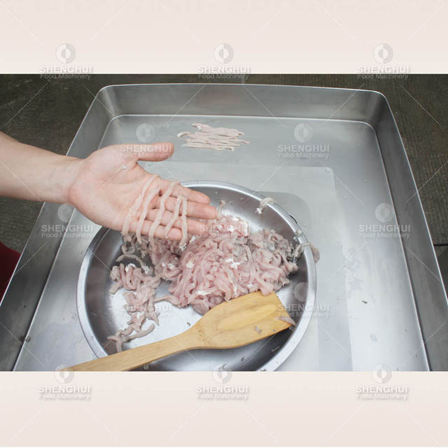 Máquina cortadora de carne de res versión europea máquina cortadora de carne de pescado máquina trituradora de carne