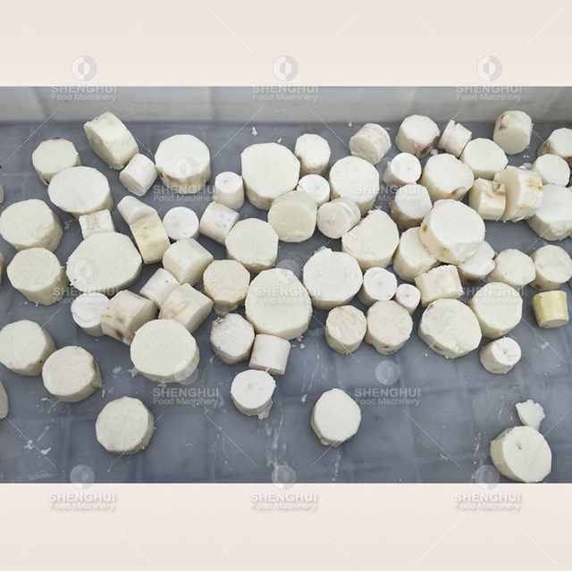 Máquina cortadora automática de yuca, cortadora de maíz, maquinaria alimentaria, máquina cortadora de yuca