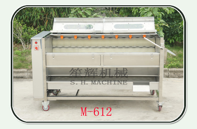 m&aacute;quina de limpieza de patatas