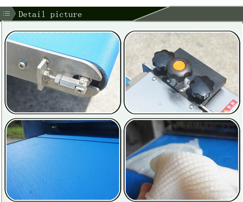 M&aacute;quina de corte de calamar de alta velocidad