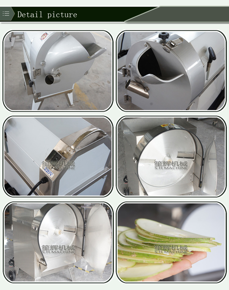 Cortadora de verduras machineroot de dicer de papa 1 comida