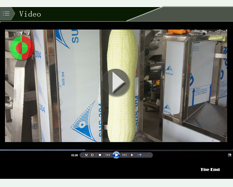 pelador para la m&aacute;quina de pelado de calabaza