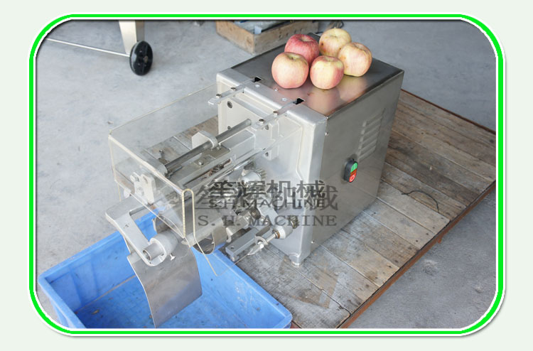 Método familiar de pelado de manzanas con máquina de pelar manzanas