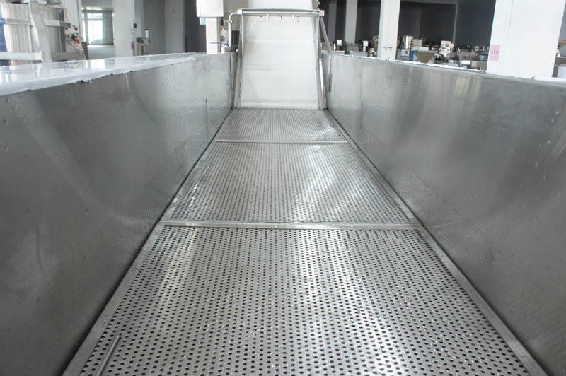 Purificador de agua con limpiador vegetal.